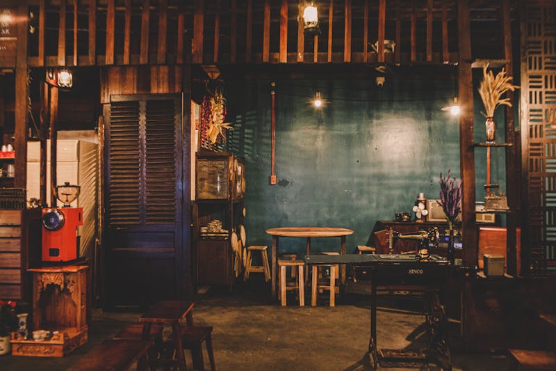 Wedding reception catering display